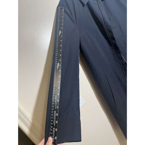 Calvin Klein Thermolite Trench Coat Jacket Men’s Size Size 50 Black - Picture 7 of 11